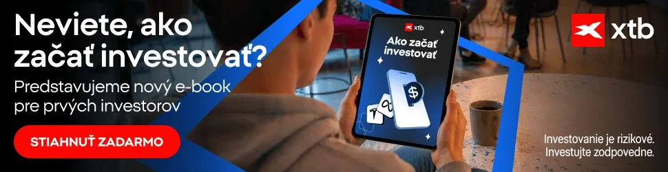 Neviete, ako začať investovať? Stiahnite si zadarmo e-book pre prvých investorov od XTB. Investovanie je rizikové. Investujte zodpovedne.
